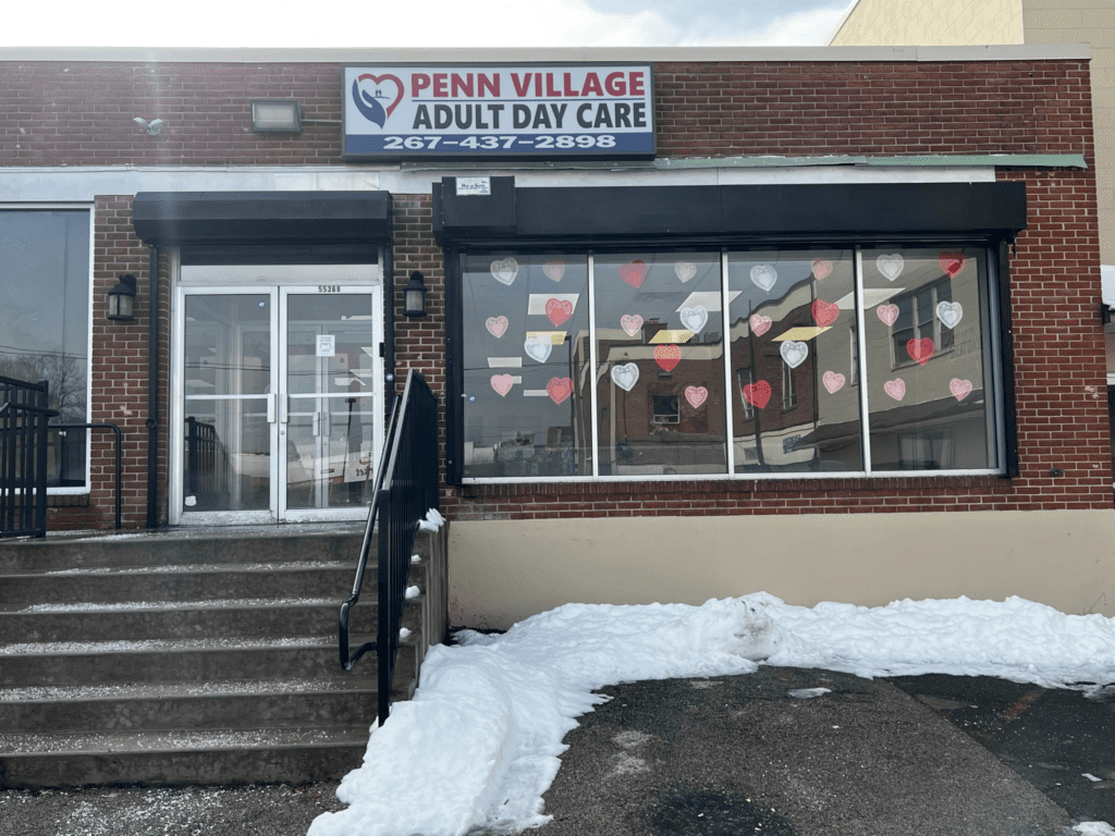 Penn village adult daycare entrance