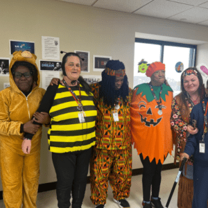 adult daycare halloween celebration