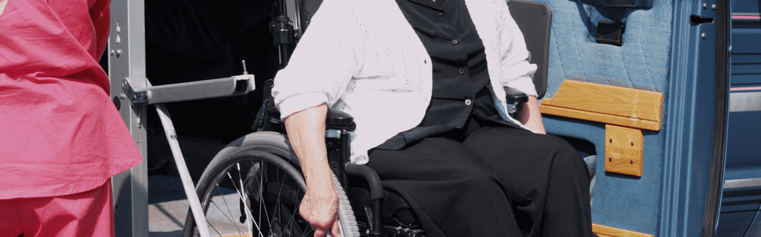 senior citizen transportation wheelchair